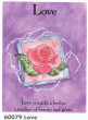 60079 LOVE - 60079 Love 3"X4"