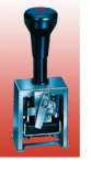 DISCONTINUED- REIRF350 Reiner Rubber Face 6 Wheel 3/8" Automatic Numbering Machine REPAIR STILL AVAILABLE