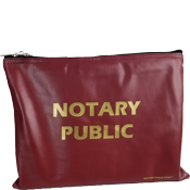 Large Notary Supplies Bag<br>(Burgundy)