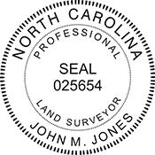 Land Surveyor - North Carolina<br>LANDSURV-NC