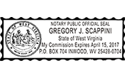 NPS-WV - Notary Public West Virginia - NPS-WV