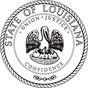 State Seal - Louisiana<br>SS-LA