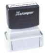 X-Stamper F10 Industrial Pre-Inked Stamp -1/2" BY 1-5/8" MUST SHIP UPS GROUND