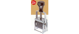 Comet Flat Band Self-Inking Dater With Die Plate (Also available with number and letter wheels, Call 888-606-4579)