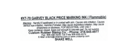 XT-70 8OZ INK - XT-70 8OZ PRICE MARKING INK BLACK 