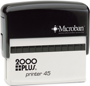 Printer 45 Self-Inking Stamp<br> 1" x  3-1/4"