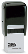 Cosco 2000 Plus Stamp. Create your own custom stamp online.  Good for artwork/logo image or inspection stamps. Fast and Easy to order
