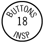 N60-033 - N60RND Round Text Pencil Cap, 1/2" Diameter