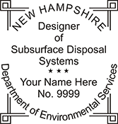 Designer of Subsurface Disposal Systems - New Hampshire<br>DESGNDISPOS-NH