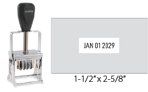 SI52FB - SI-52 Self-Inking Die Plate Dater (103098)