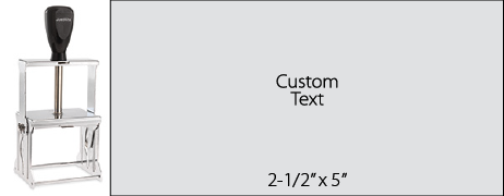 SI105PL - SI-105 Plain Self-Inking Stamp (102759)
