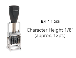 SID0 - SID 0 Self-Inking Line Dater (102749)