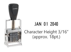 SID2 - SID 2 Self-Inking Line Dater (102750)