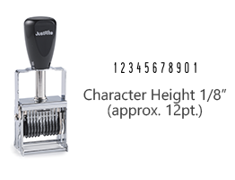 MJ0-11 - MJ 0-11 Self-Inking Numberer (112455)