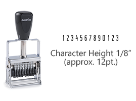 MJ0-13 - MJ 0-13 Self-Inking Numberer (112458)