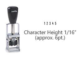 MJ00-5 - MJ 00-5 Self-Inking Numberer (112436)