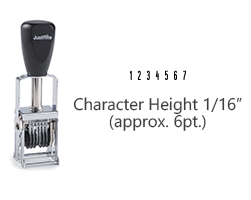 MJ00-7 - MJ 00-7 Self-Inking Numberer (112438)