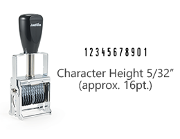 MJ1-11 - MJ 1-11 Self-Inking Numberer (112463)