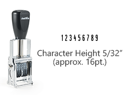 MJ1-9 - MJ 1-9 Self-Inking Numberer (102731)