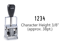 MJ3-4 - MJ 3-4 Self-Inking Numberer (112477)