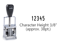 MJ3-5 - MJ 3-5 Self-Inking Numberer (112477)