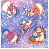 90317 Snowswirls 4.25"X4.25"