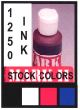 1250INK 2oz.Stock Colors- Available In Black, White, Red Blue MUST SHIP UPS GROUND 