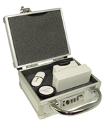 Metal Heavy Duty Locking Case 5-3/4" by 4-3/4"x 2-1/2" inside dimension for Stamps, Seals and other uses.