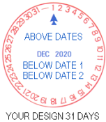 Rotary Time & Date Stamps