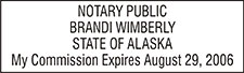 Notary Public Alaska - NPS-AK