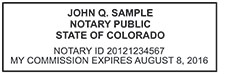 Notary Public Colorado - NP-CO