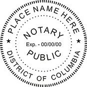 Notary Public District of Columbia - NP-DC