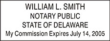 Notary Public Delaware - NPS-DE