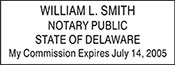 NPS-DE - Notary Public Delaware - NPS-DE