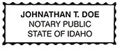 NPS-ID - Notary Public Idaho - NPS-ID