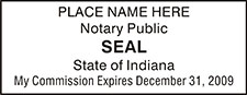 Notary Public Indiana - NPS-IN