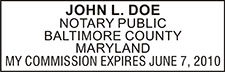 Notary Public Maryland - NPS-MD