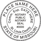 Notary Public Seal Missouri - NP-MO