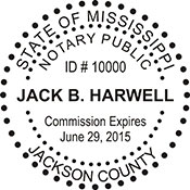 Notary Public Mississippi - NP-MS-2