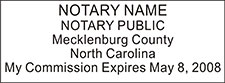 Notary Public North Carolina - NPS-NC
