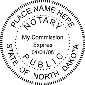 Quality Notary Stamps for ND. Fast Shipping