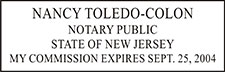 Notary Public New Jersey - NPS-NJ