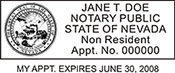 NPS-NV-2 - Notary Public Nevada - NPS-NV-2