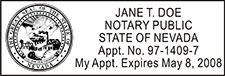 Notary Public Nevada - NPS-NV