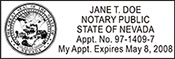 NPS-NV - Notary Public Nevada - NPS-NV