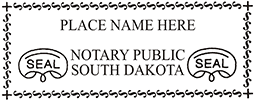 Notary Public South Dakota Stamp - NPS-SD