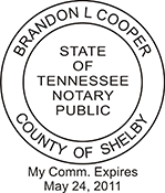 Notary Public Tennessee - NP-TN