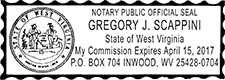 Notary Public West Virginia - NPS-WV