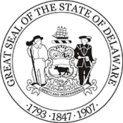 delaware state seal coloring page