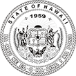 SS-HI - State Seal- Hawaii<br>SS-HI